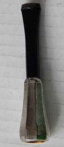 Cigarrillo tip with ebony mouthpiece,925 silver