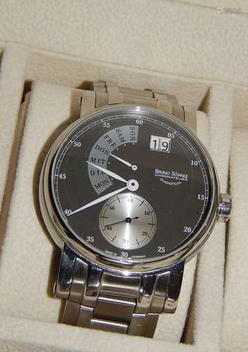 Bruno Söhnle,Glashütte,stainless steel brand men's wrist wat...