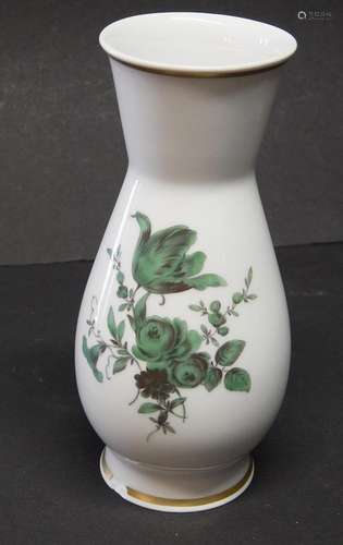 Small flower vase,Royal Meissen with floral decoration,heigh...