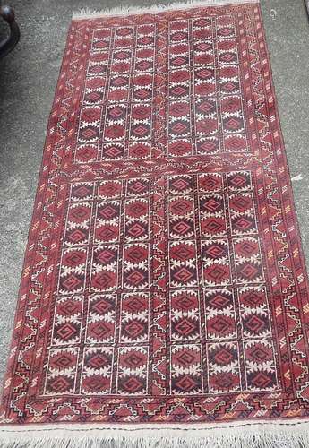 Bridge,Afghan,wool on cotton,ca.206x109cm, ca 40-50 years ol...