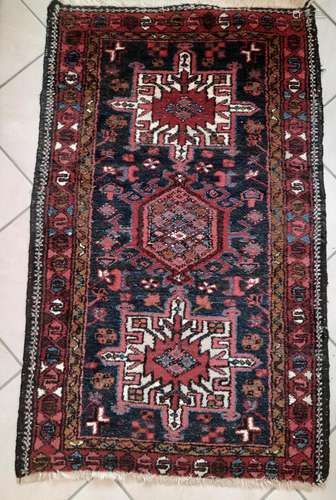 Small bridge,Persia,wool on cotton,about 30 years old