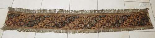 Tent tape,wool on wool,Caucasus,ca.30-50 years old,ca.162x23...