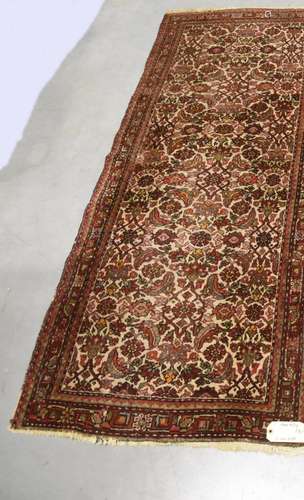 Bridge,probably Persia,wool on cotton,ca.200x80cm,ca.40-60 y...