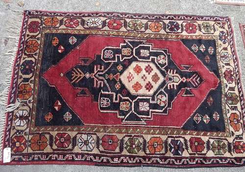 Bridge,Anatolia-Turkey,wool on cotton,ca.40-60 years,damaged...