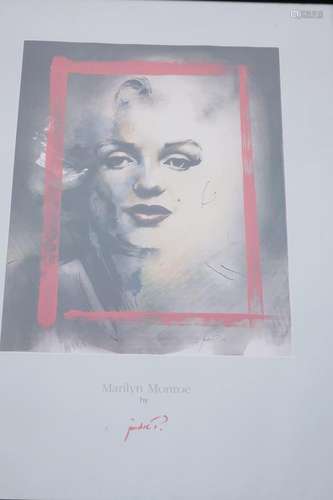 Andre Przybylak "Marilyn Monroe", Kunstdruck, Bild...