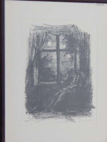 Hans Meid(1883-1957) "An Belinden", original litho...