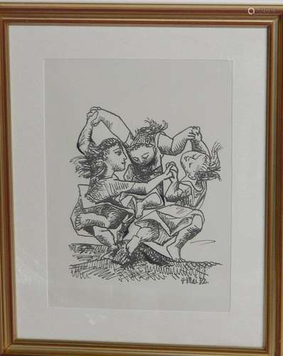 Pablo Picasso(1881-1973) "Kinderreigen",lithograph...