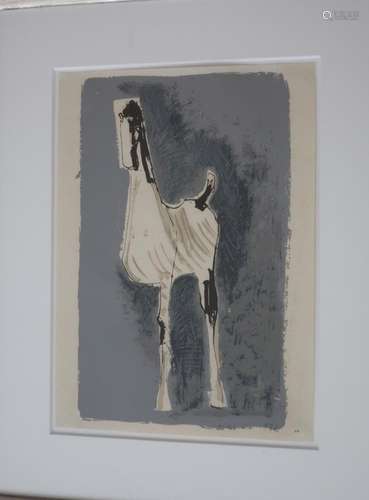 Marino Marini (1901-1980) "Cavallo(Horse)",Lithogr...