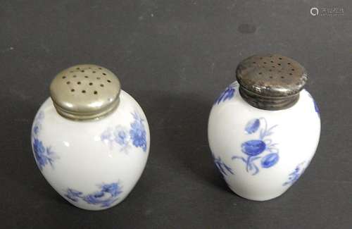 Pair of salt shakers