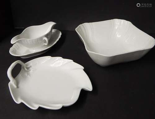 Convolute 3 parts dinner service