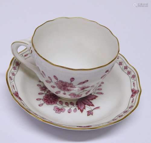 Demitasse cups with saucer