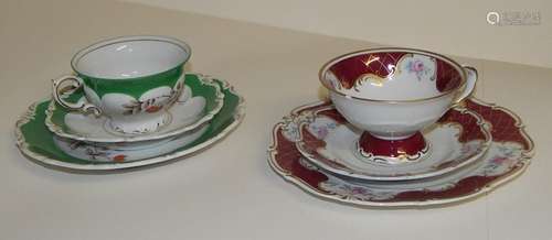 2 coffee sets with cup