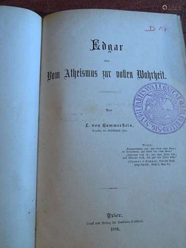 E.v.Hammerstein "Edgar or from atheism to full truth&qu...