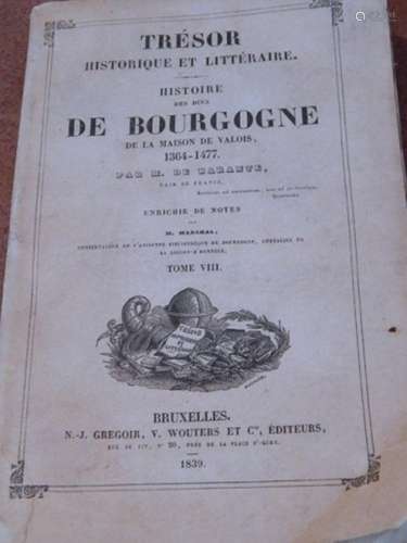 Histoire des Ducs de Bourgogne from 1364-1477,Volume 8, 1839