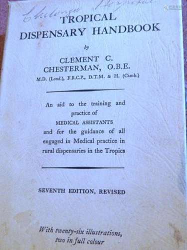 Tropical Dispensary Handbook by Clement and Chesterman