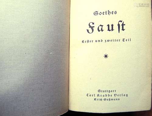 Goethe's Faust