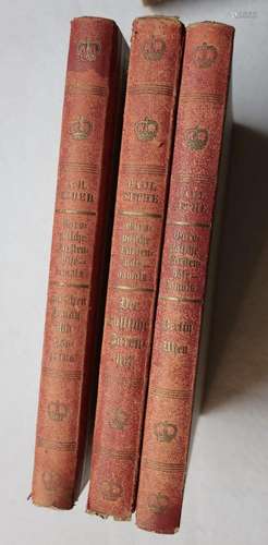 3 volumes "European Princely Courts: The Russian Tsar's...