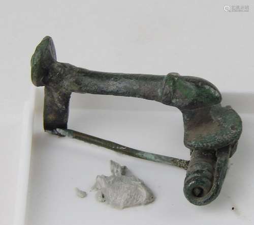 Roman phallus brooch