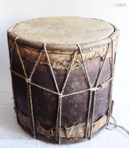 Drum from Santo Domingo in the Carabbean