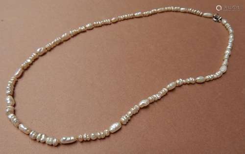 Freshwater pearl necklace