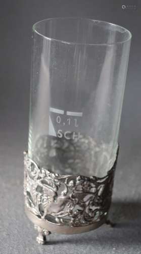 Kölsch glass with silver