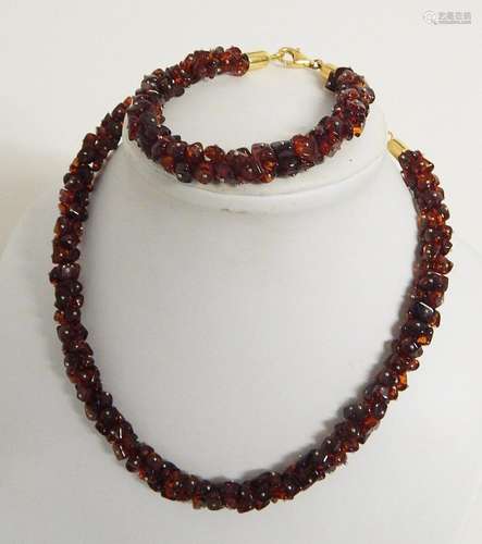 Neck necklace(L:ca.38cm)