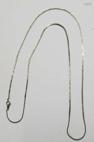 Long necklace,nickel pla