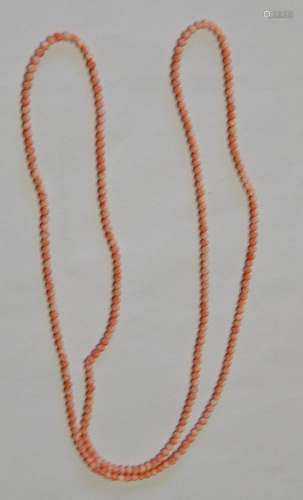 Endless coral necklace,b