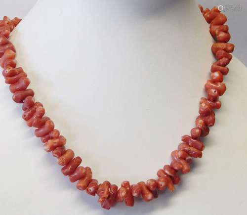 Coral necklace,length ca