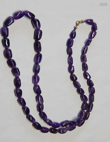 Amethyst necklace,length