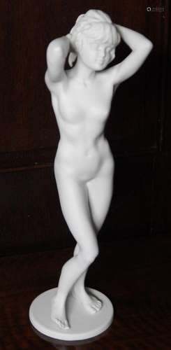 Standing female nude,fig