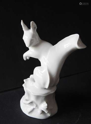 Figural porcelain "Squir