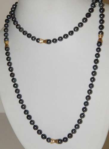 Necklace with Tahiti pearl