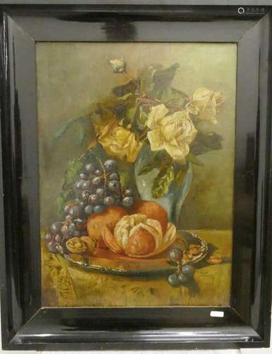 "Flower still life with ye