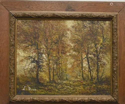 L.Maes "Herbstlicher Wald"