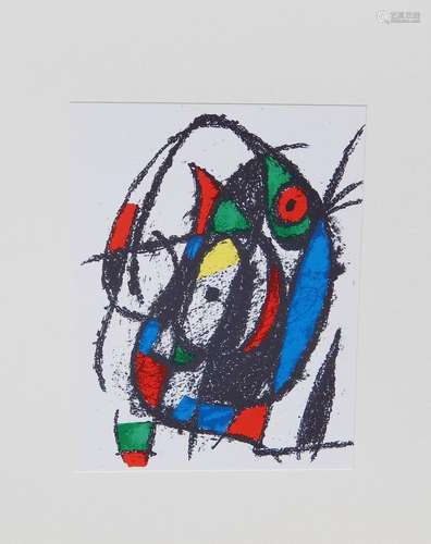 Joan Miro (1893-1983) "Com