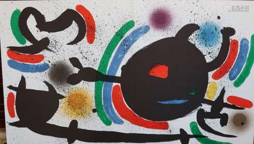 Joan Miro (1893-1983) "Kom