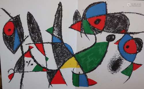 Joan Miro (1893-1983) "Kom