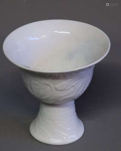 Foot bowl,white porcelain