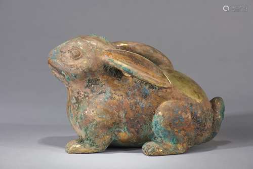 Gilt-Bronze Rabbit