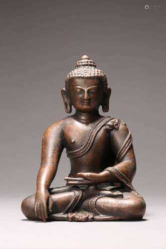 Bronze Figure of Shakyamuni