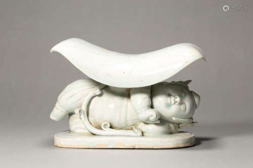 Hutian Kiln Figural Pillow