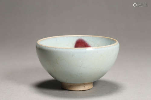 Jun Ware Purple-Splashed Bowl