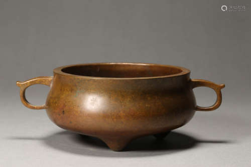 Bronze Double-Eared Censer