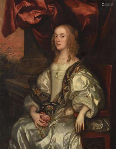 CIRCLE OF SIR PETER LELY (BRITISH 1618-1680), PORTRAIT OF A ...