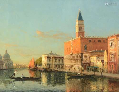 λ ANTOINE BOUVARD (FRENCH 1870-1956), THE DOGE'S PALACE AND ...