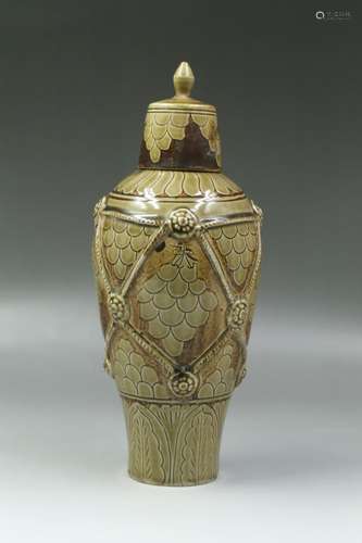 A Porcelain Meiping Vase