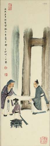 CHINESE HANGING SCROLL PAINTING