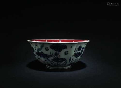 A PORCELAIN BOWL