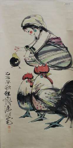 CHINESE SCROLL PAINTING